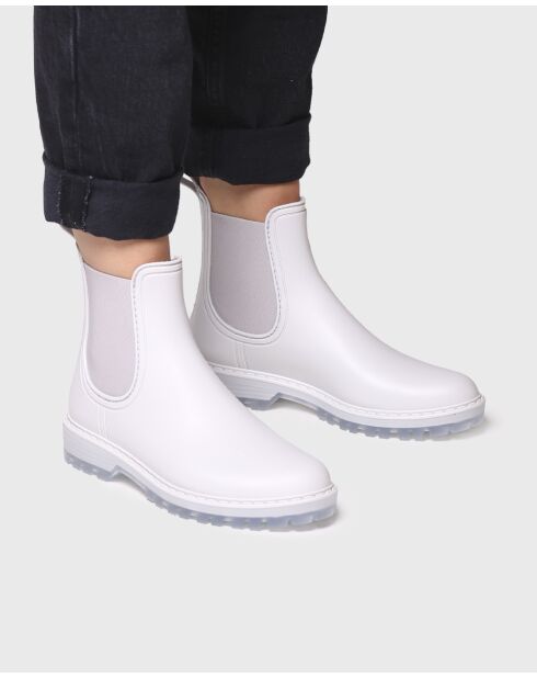 Bottines en gomme Coney blanc glacier