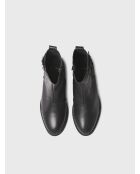 Bottes en cuir Palencia noires