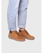 Bottines en cuir Sort cognac