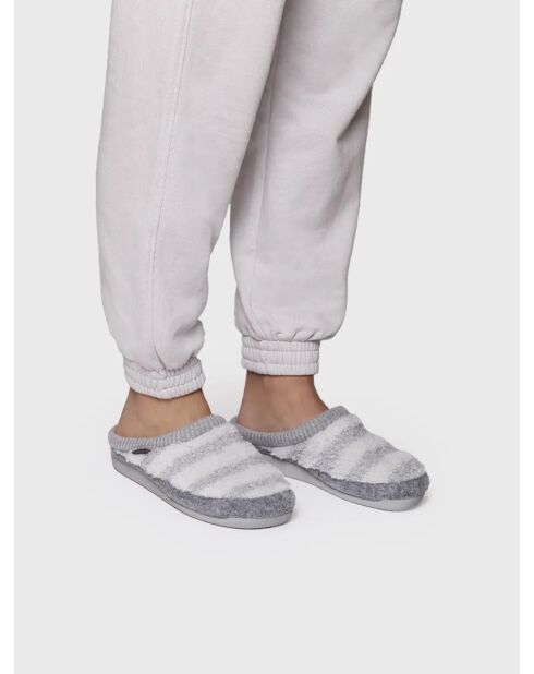 Chaussons d'intérieur Malu gris