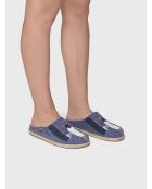Chaussons d'intérieur Cadaques denim