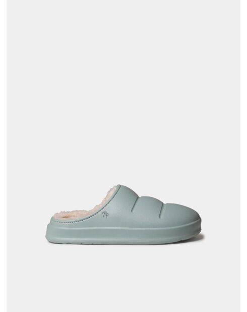 Chaussons d'intérieur en pvc Montblanc verts