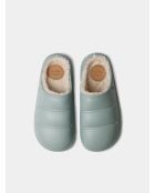 Chaussons d'intérieur en pvc Montblanc verts