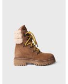 Bottines en cuir Bilbo taupe