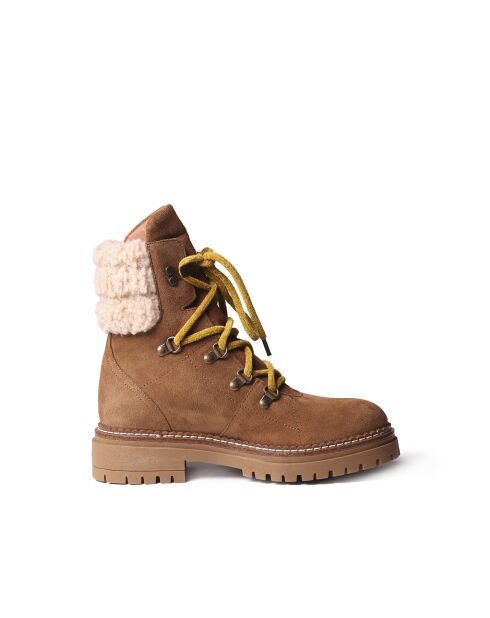 Bottines en cuir Bilbo taupe