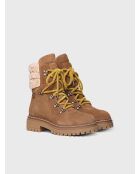 Bottines en cuir Bilbo taupe