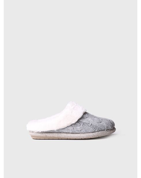 Chaussons d'intérieur Deli gris