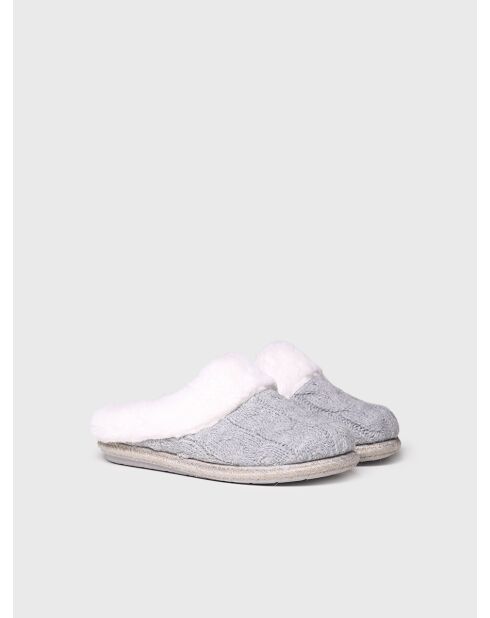 Chaussons d'intérieur Deli gris
