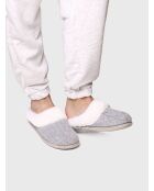 Chaussons d'intérieur Deli gris