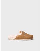 Chaussons d'intérieur Leire cognac