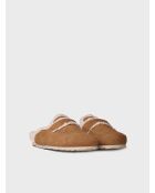 Chaussons d'intérieur Leire cognac