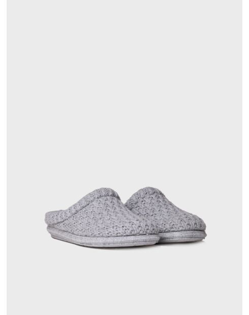 Chaussons d'intérieur Domi gris