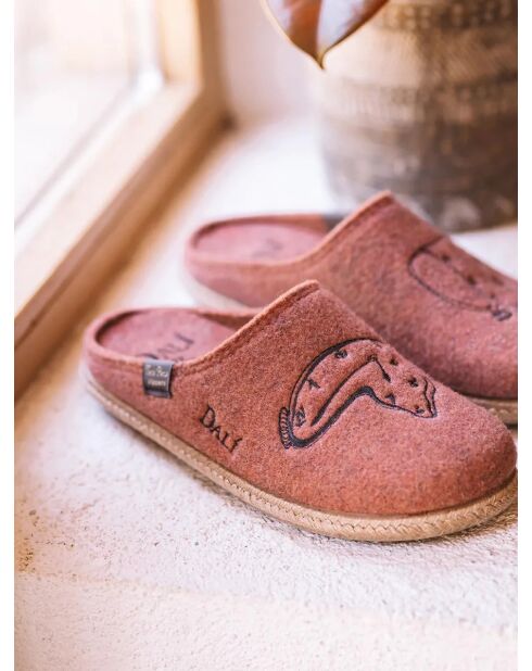 Chaussons d'intérieur Memoria nude