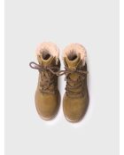 Bottines en cuir Bilbo vert kaki