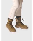 Bottines en cuir Bilbo vert kaki