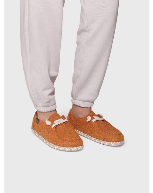 Chaussons d'intérieur Demi orange