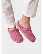Chaussons d'intérieur Domi roses