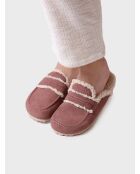 Chaussons d'intérieur Leire bordeaux
