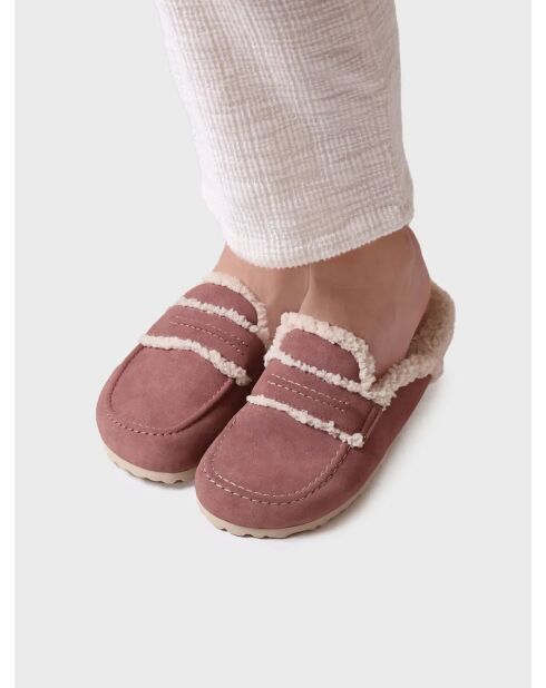 Chaussons d'intérieur Leire bordeaux