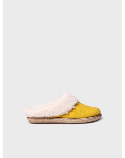 Chaussons d'intérieur Miri jaunes