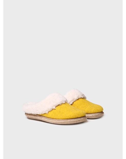 Chaussons d'intérieur Miri jaunes