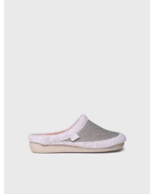 Chaussons d'intérieur Moly dorés
