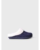 Chaussons d'intérieur Deli bleu marine