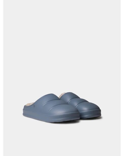 Chaussons d'intérieur en pvc Montblanc bleus