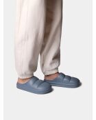 Chaussons d'intérieur en pvc Montblanc bleus