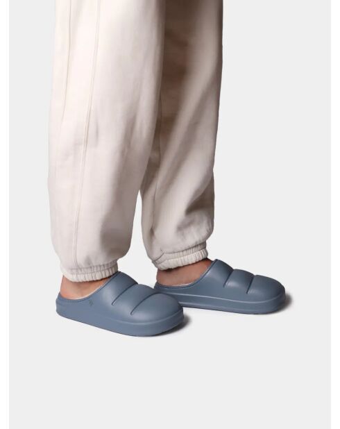 Chaussons d'intérieur en pvc Montblanc bleus
