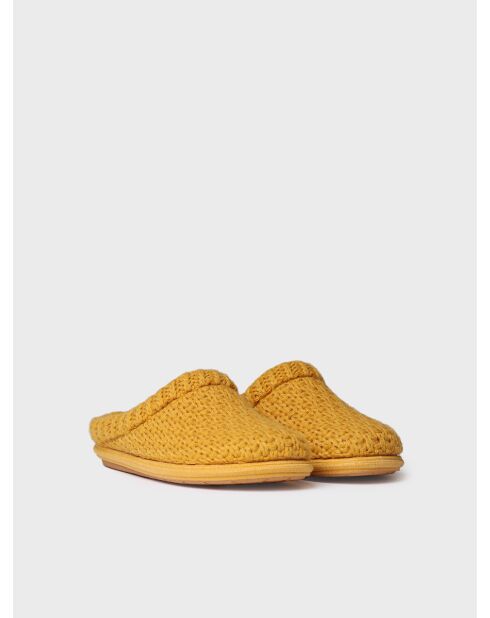 Chaussons d'intérieur Domi ocres