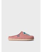 Chaussons d'intérieur en laine Deli gris foncé