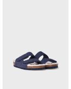 Chaussons d'intérieur Lizy bleu marine