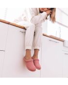 Chaussons d'intérieur Domi roses