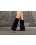 Botas Beth de piel negras - tacón de 7 cm