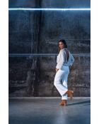 Beth cognac leren laarzen - Hak 7cm