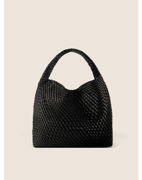 Bandolera Kansas negra - 42x14 cm