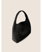 Bandolera Kansas negra - 42x14 cm