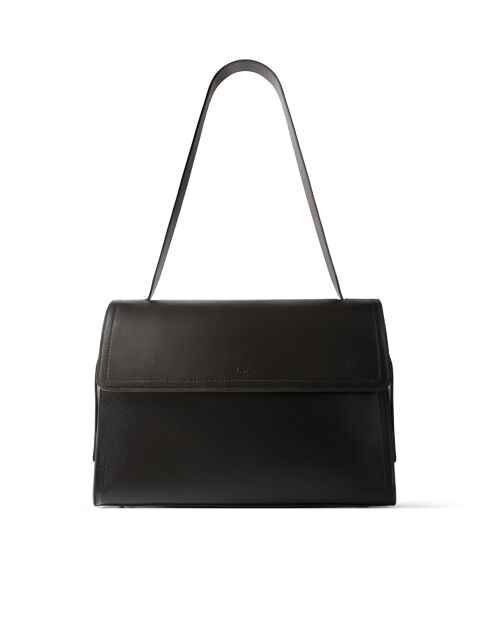Bandolera de piel negra After Hours Access - 36x10 cm