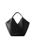 Borsa a tracolla Nothing Left To Prove in pelle nera - 47x18 cm