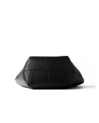 Borsa a tracolla Nothing Left To Prove in pelle nera - 47x18 cm