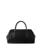Borsa a mano Dr Quinn in pelle nera - 47x15 cm
