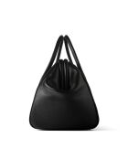 Borsa a mano Dr Quinn in pelle nera - 47x15 cm
