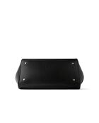 Borsa a mano Dr Quinn in pelle nera - 47x15 cm