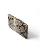 Pochette en cuir Keep It Safe python - 25x1 cm
