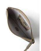 Pochette en cuir Keep It Safe python - 25x1 cm