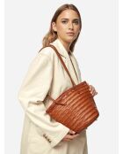 Borsa The One That I Want in pelle marrone - 20x20 cm