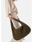 Sac porté épaule Montana vert olive - 49x10 cm
