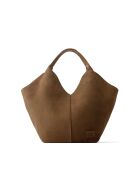 Sac cabas en cuir Nothing Left To Prove marron - 47x18 cm