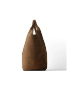 Sac cabas en cuir Nothing Left To Prove marron - 47x18 cm